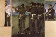 Edouard Manet The Execution of Emperor Maximilian china oil painting reproduction